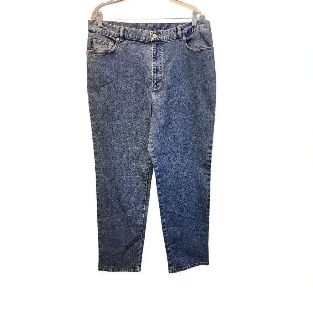Lauren Jeans Co High-Rise Ankle Jeans Women's 14
